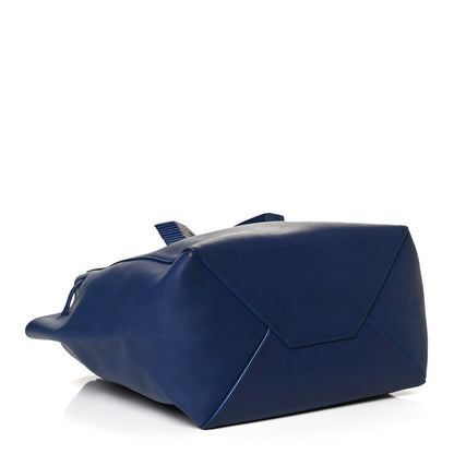 Celine Smooth Calfskin Medium Belt Cabas Phantom Royal Blue 4 of 11