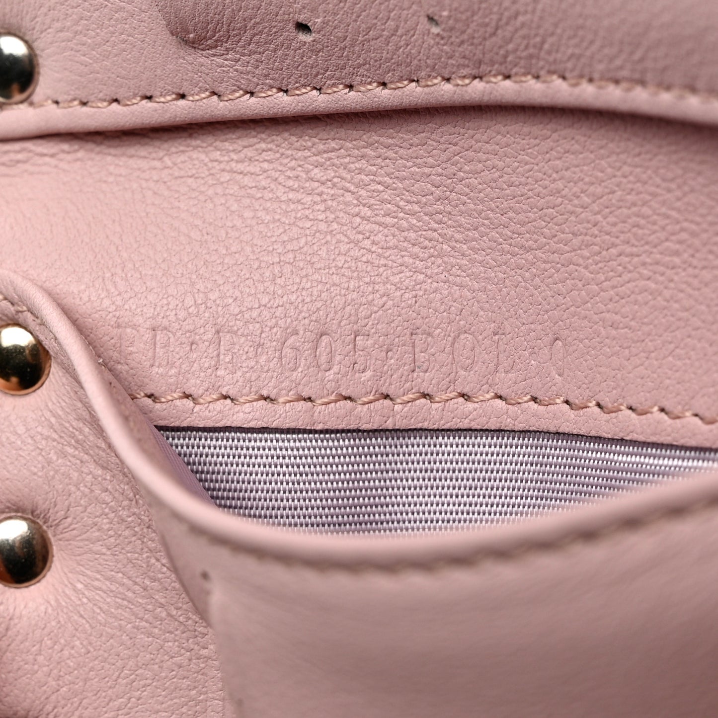Nappa Rockstud Coin Purse Card Holder Water Rose