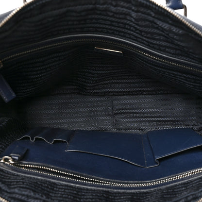 Prada Saffiano Travel Briefcase Baltico 5 of 15