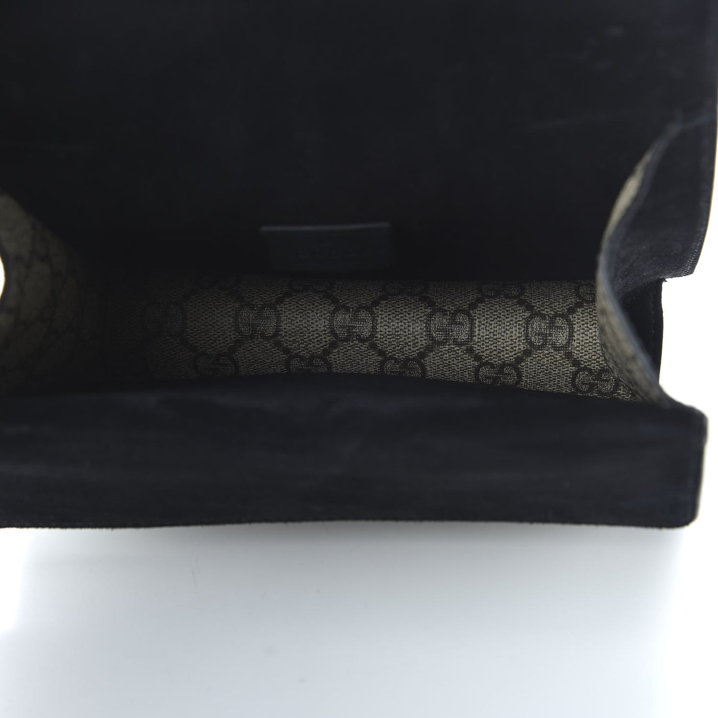 GG Supreme Monogram Mini Dionysus Shoulder Bag Black