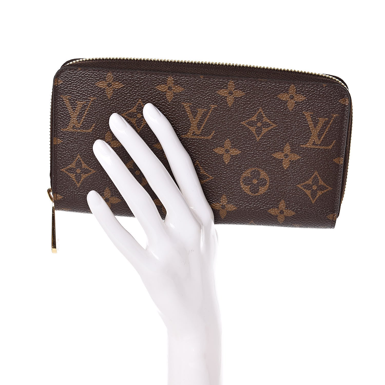 Louis Vuitton Monogram Zippy Wallet Coquelicot 2 of 7