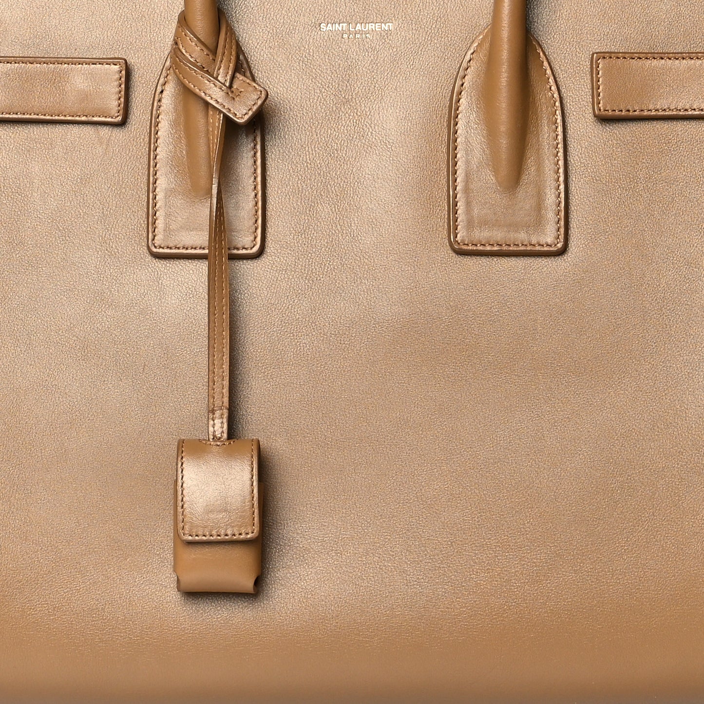 Calfskin Small Sac De Jour Taupe