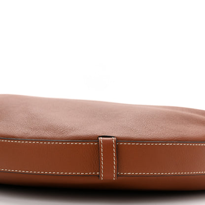 Celine Supple Calfskin Medium Strap Leandre Shoulder Bag Brown 10 of 10