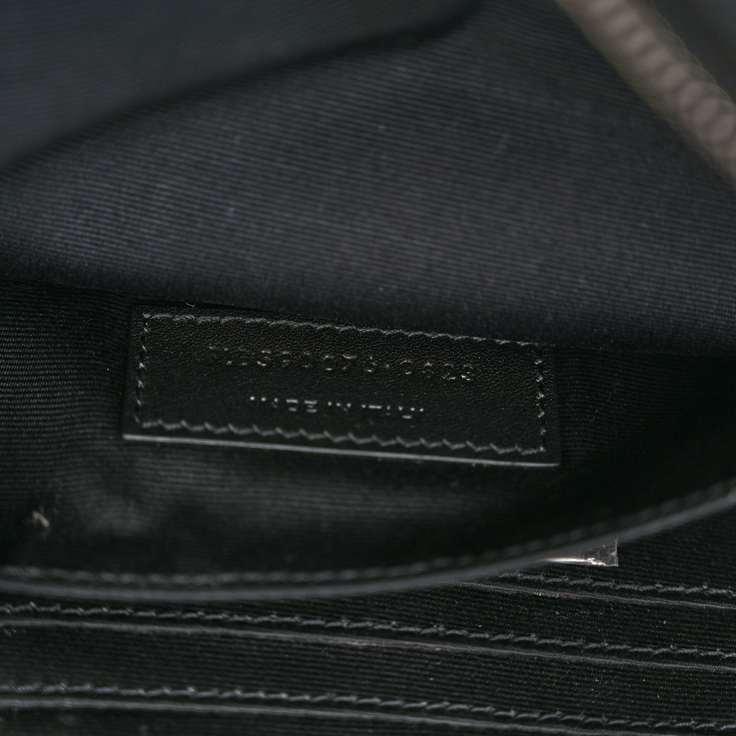 Saint Laurent Canvas Monogram Belt Bag Black 7 of 10