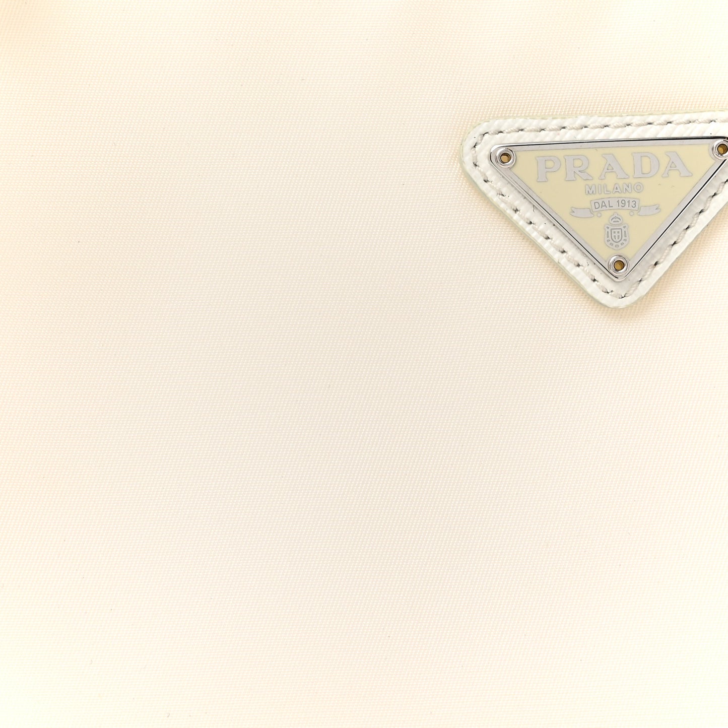 Tessuto Nylon Mini Re-Edition 2000 Bag White