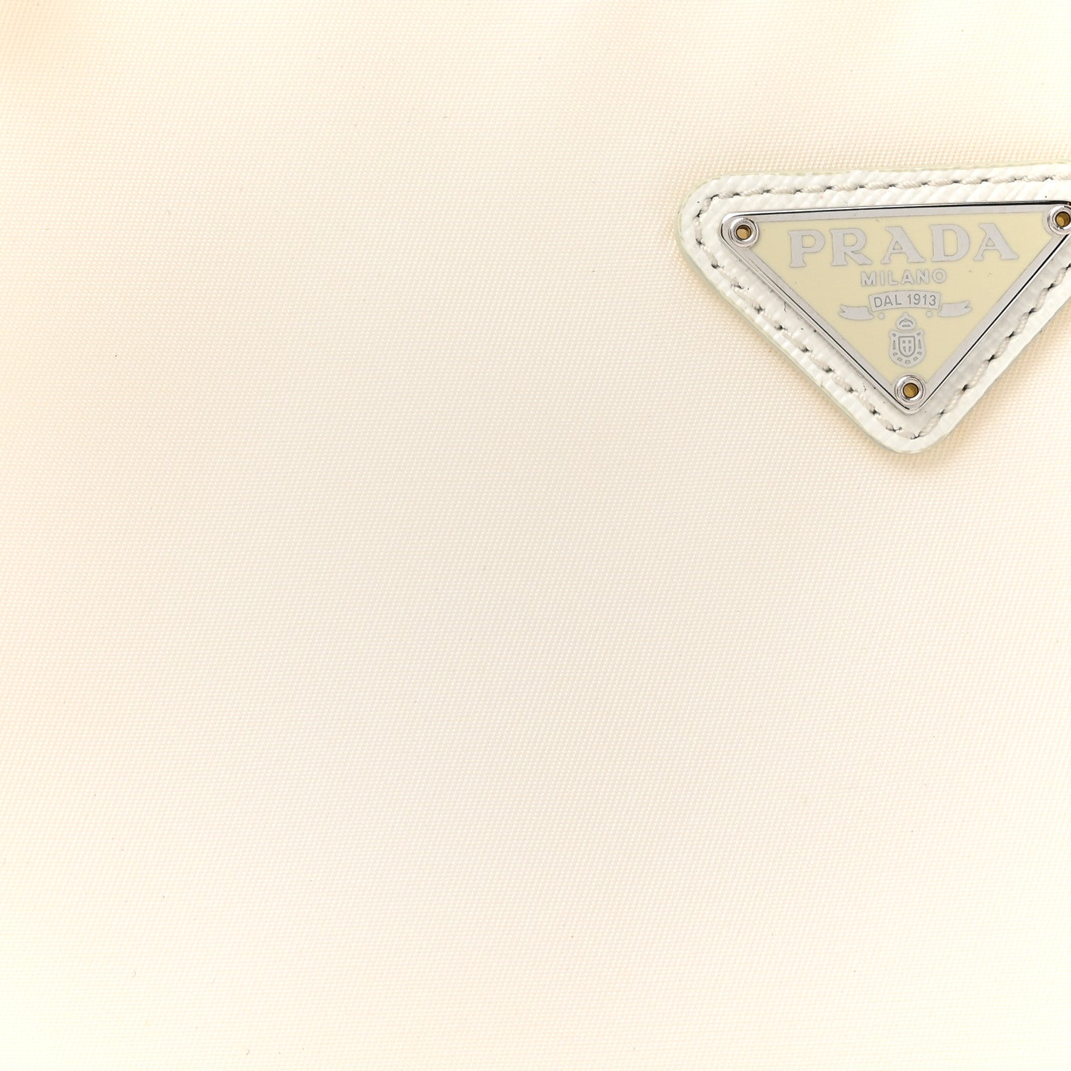 Prada Tessuto Nylon Mini Re-Edition 2000 Bag White 7 of 9