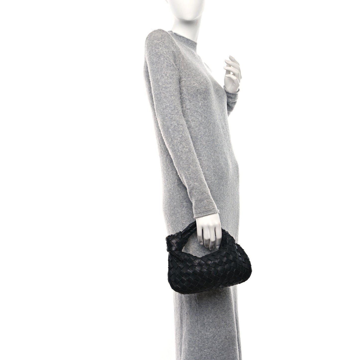Nappa Intrecciato Mini Jodie Black