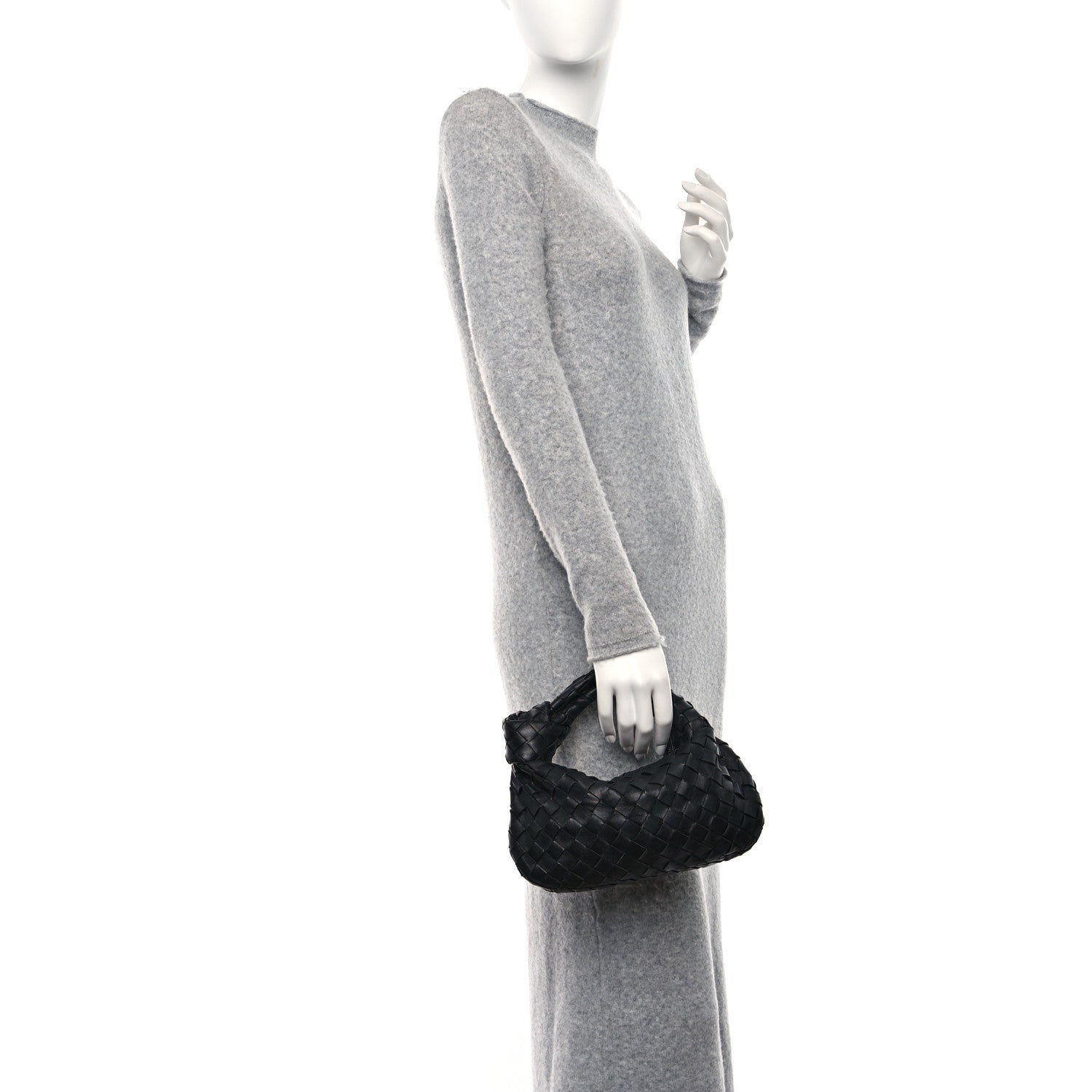 Bottega Veneta Nappa Intrecciato Mini Jodie Black 2 of 8