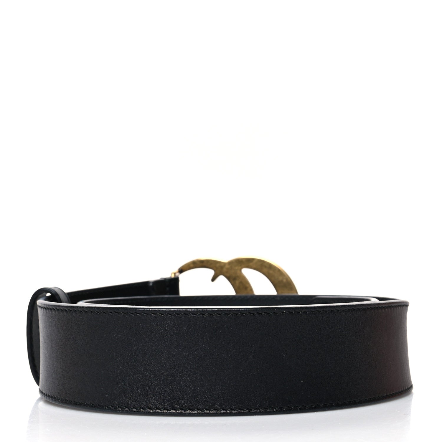 Gucci Calfskin Double G 40mm Belt 70 28 Black 2 of 7