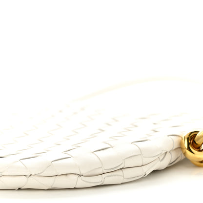 Bottega Veneta Nappa Intrecciato Small Solstice Hobo White 10 of 10