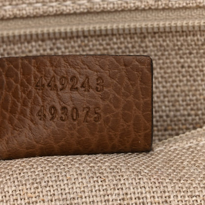 Gucci Monogram Medium Bree Shoulder Bag Beige Tabacco 7 of 10