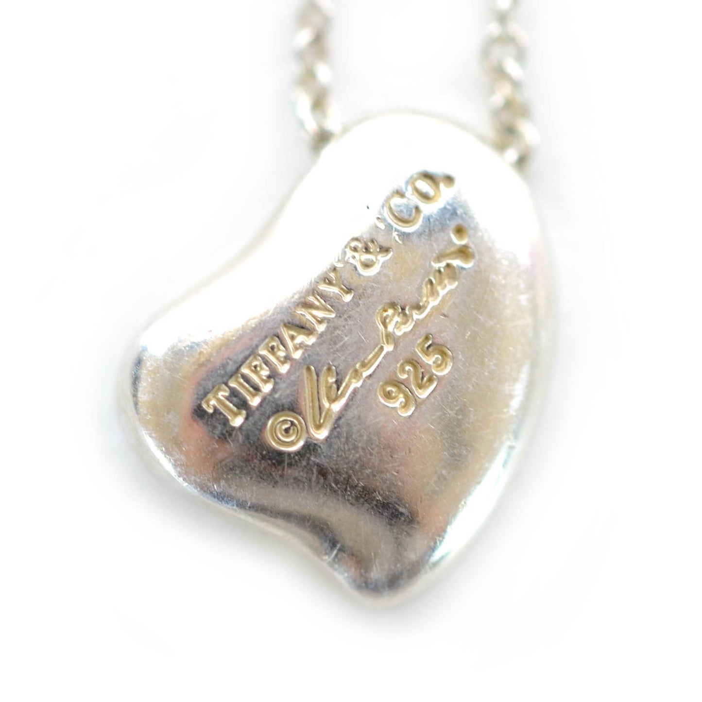 Sterling Silver Elsa Peretti Full Heart Pendant Necklace
