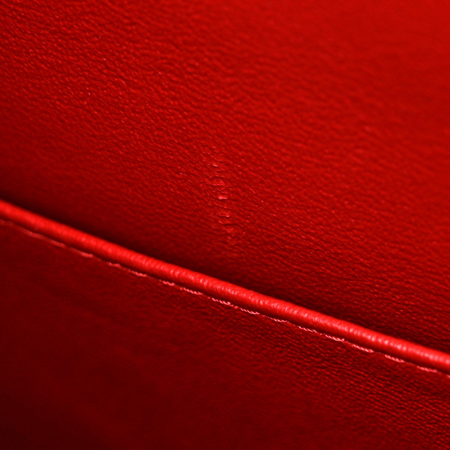 Chanel Caviar Quilted Maxi Double Flap Red 12 of 13