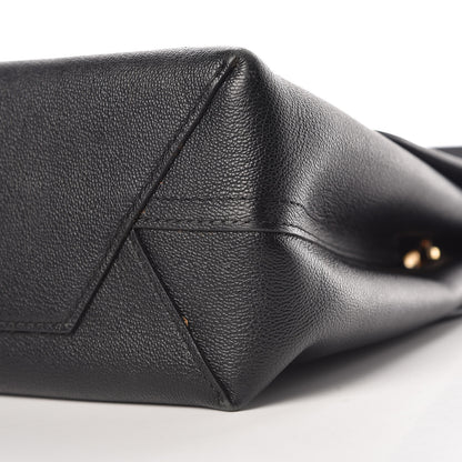 Louis Vuitton Calfskin Monogram Very One Handle Black 10 of 22