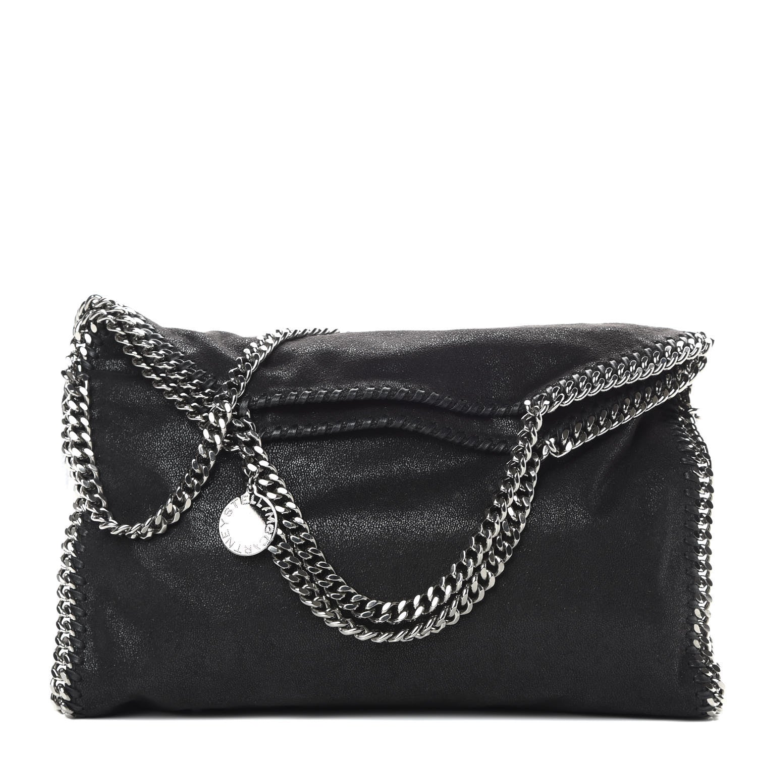 Stella McCartney Shaggy Deer Big Falabella Tote Black 1 of 10