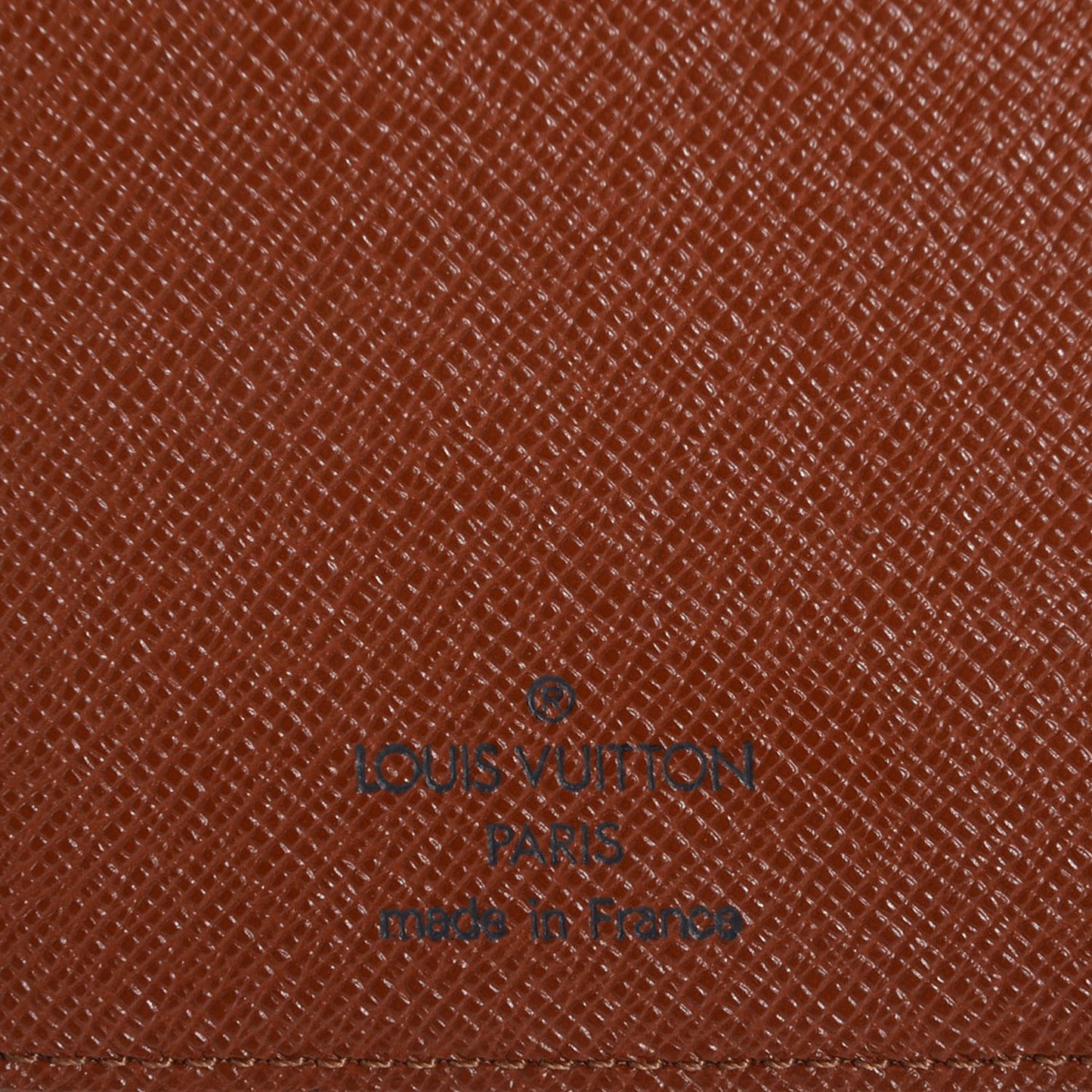 Monogram Mini Agenda Cover