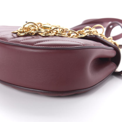 Chloe Calfskin Quilted Mini Drew Bijou Shoulder Bag Plum Purple 7 of 9