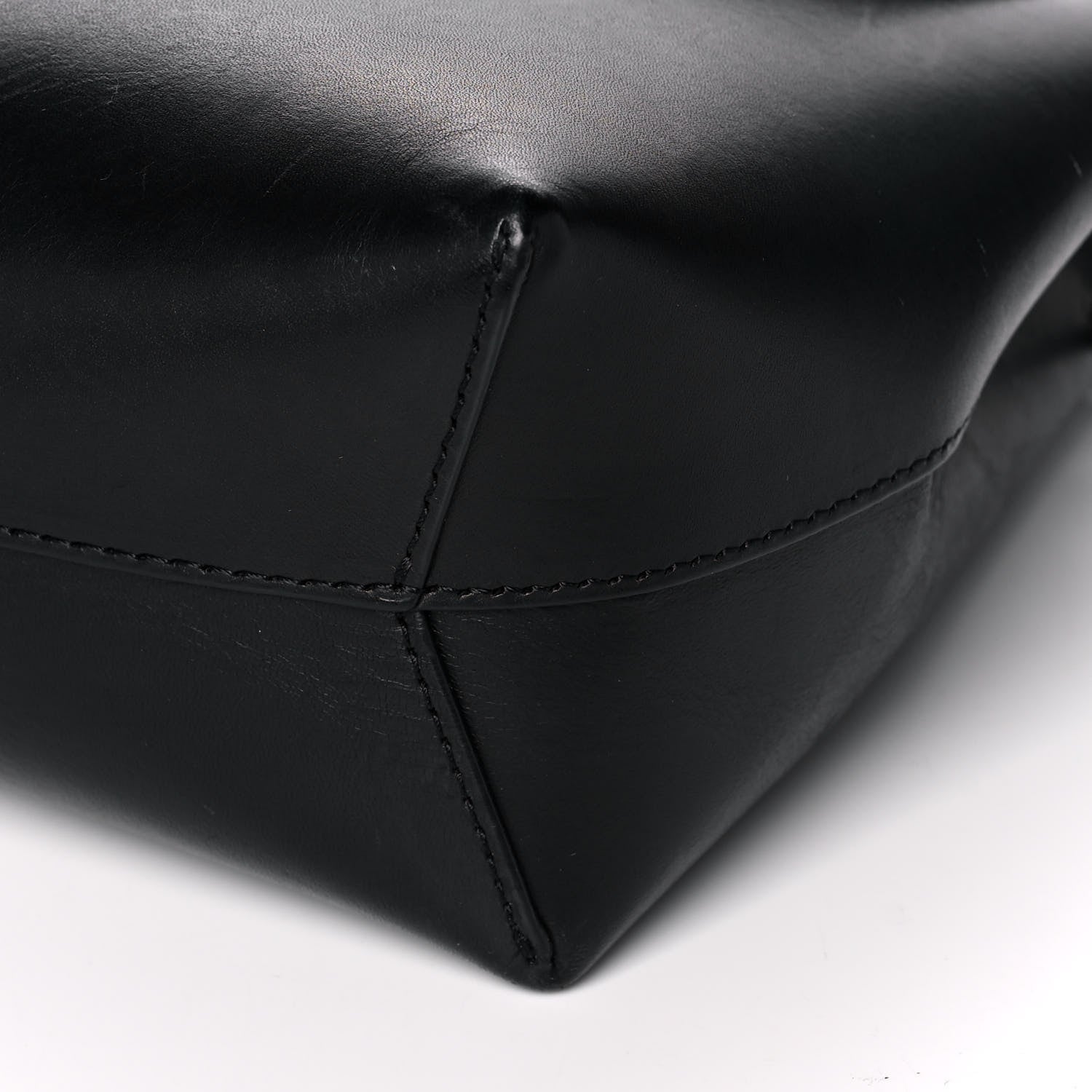 Mansur Gavriel Calfskin Mini Lady Bag Black Flamma 6 of 17