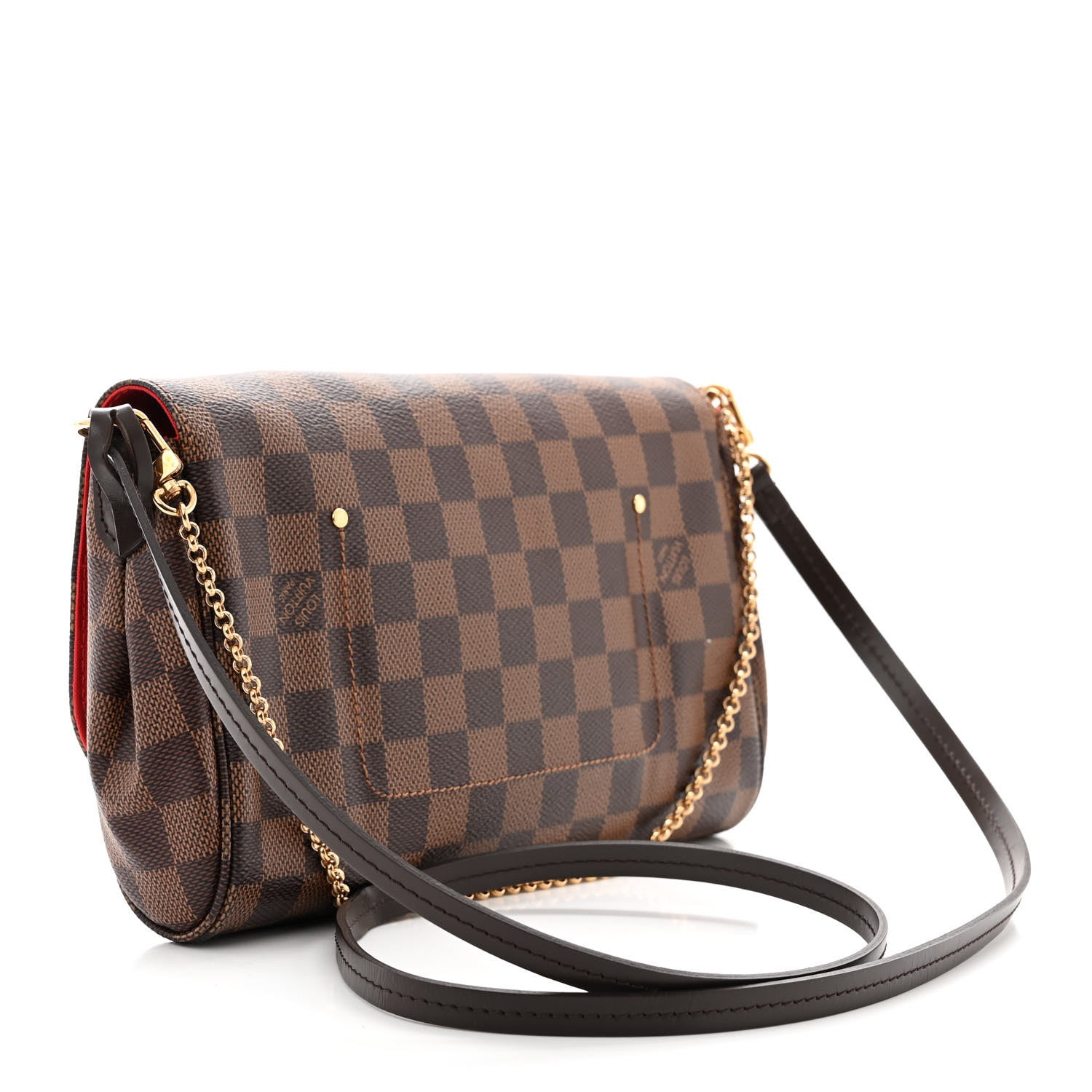 Louis Vuitton Damier Ebene Favorite MM 3 of 11