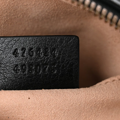 Gucci Calfskin Matelasse GG Marmont Belt Bag 85 34 Black 7 of 11