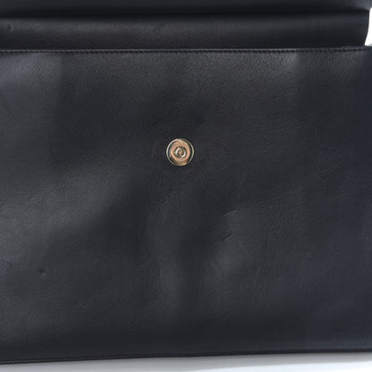 Chloe Suede Calfskin Medium Faye Shoulder Bag Black 12 of 18
