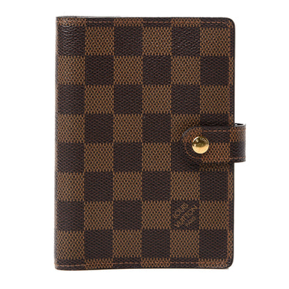 Louis Vuitton Damier Ebene Small Ring Agenda Cover 1 of 6