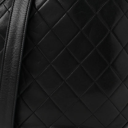 Chanel Lambskin Quilted Round Tassel Crossbody Bag Black 8 of 11