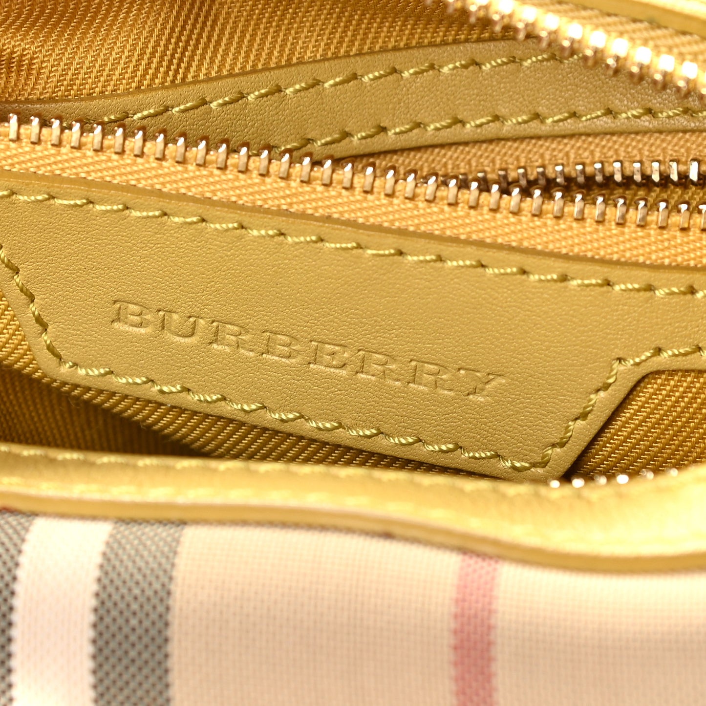 Horseferry Check Small Alchester Bowling Bag Yellow