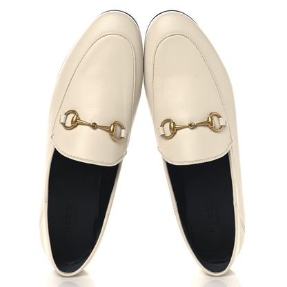 Gucci Malaga Kid Crystal Horsebit Womens Jordaan Loafers 39 Mystic White 2 of 11