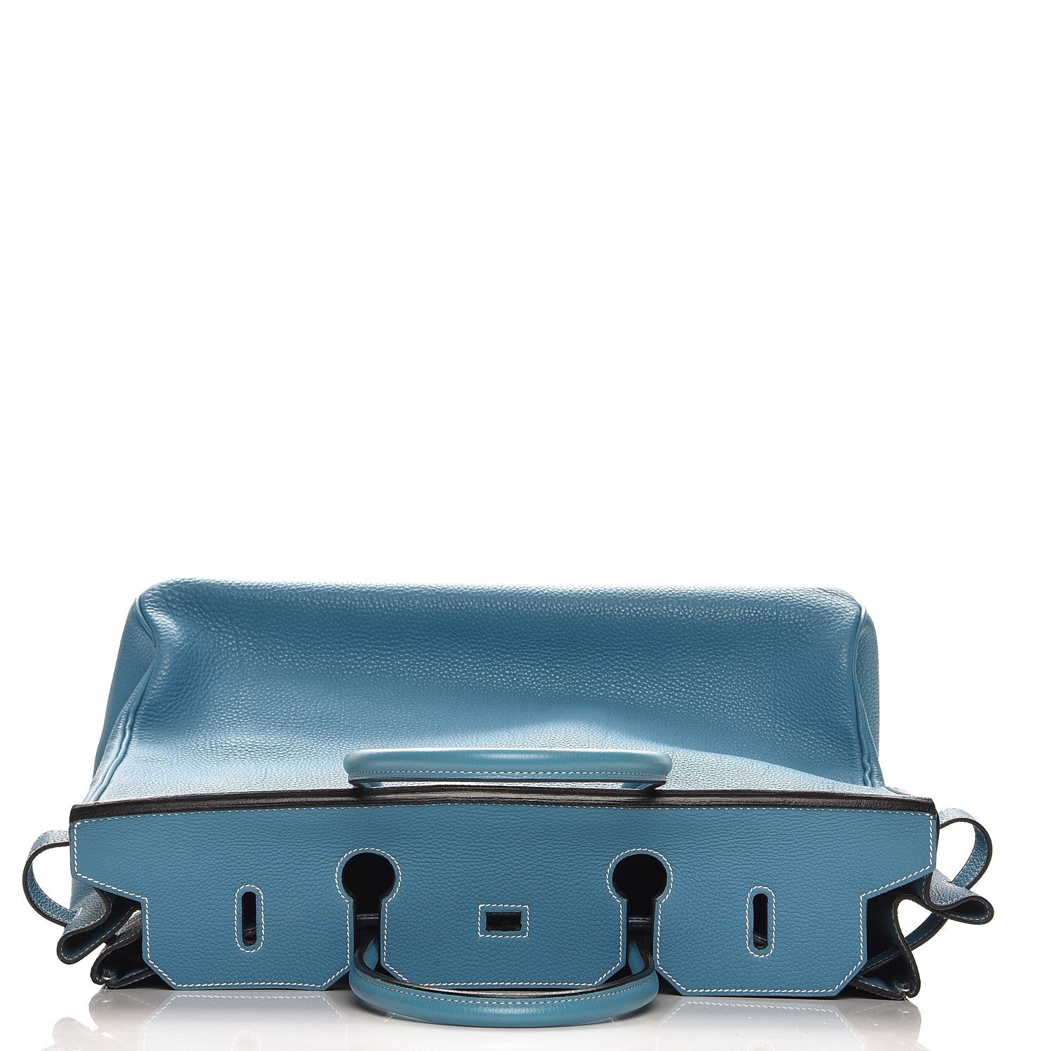 Hermes Togo Birkin 40 Blue Jean 20 of 37