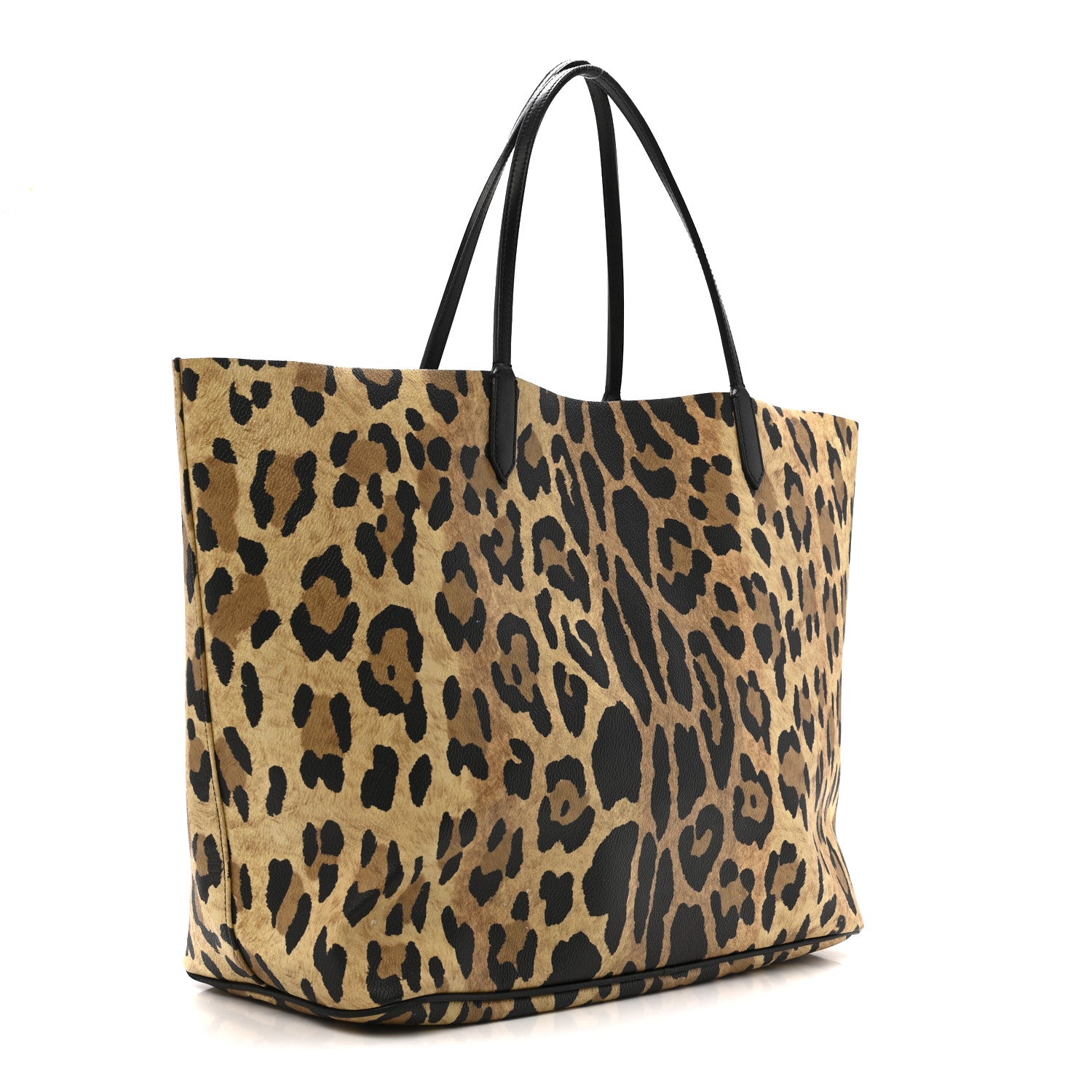 Givenchy Textured Coated Canvas Leopard Print Large Antigona Tote 3 of 14