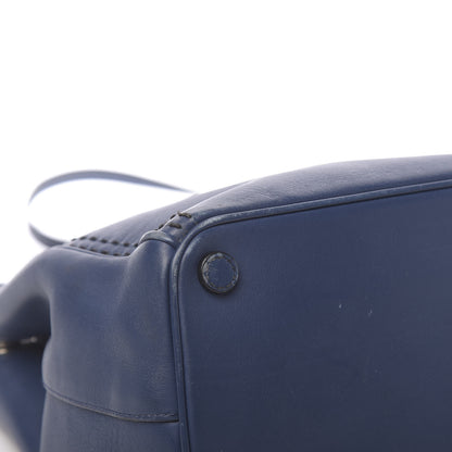 Prada City Calf Hand Stitched Medium Galleria Double Zip Tote Bleuette 19 of 23
