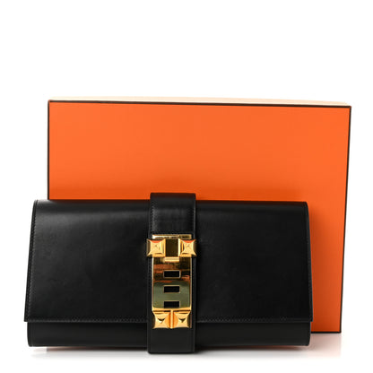 Hermes Box Medor 29 Clutch Black 8 of 8