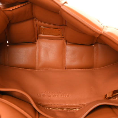 Bottega Veneta Lambskin Maxi Intreccio Padded Chain Cassette Crossbody Bag Clay 5 of 9
