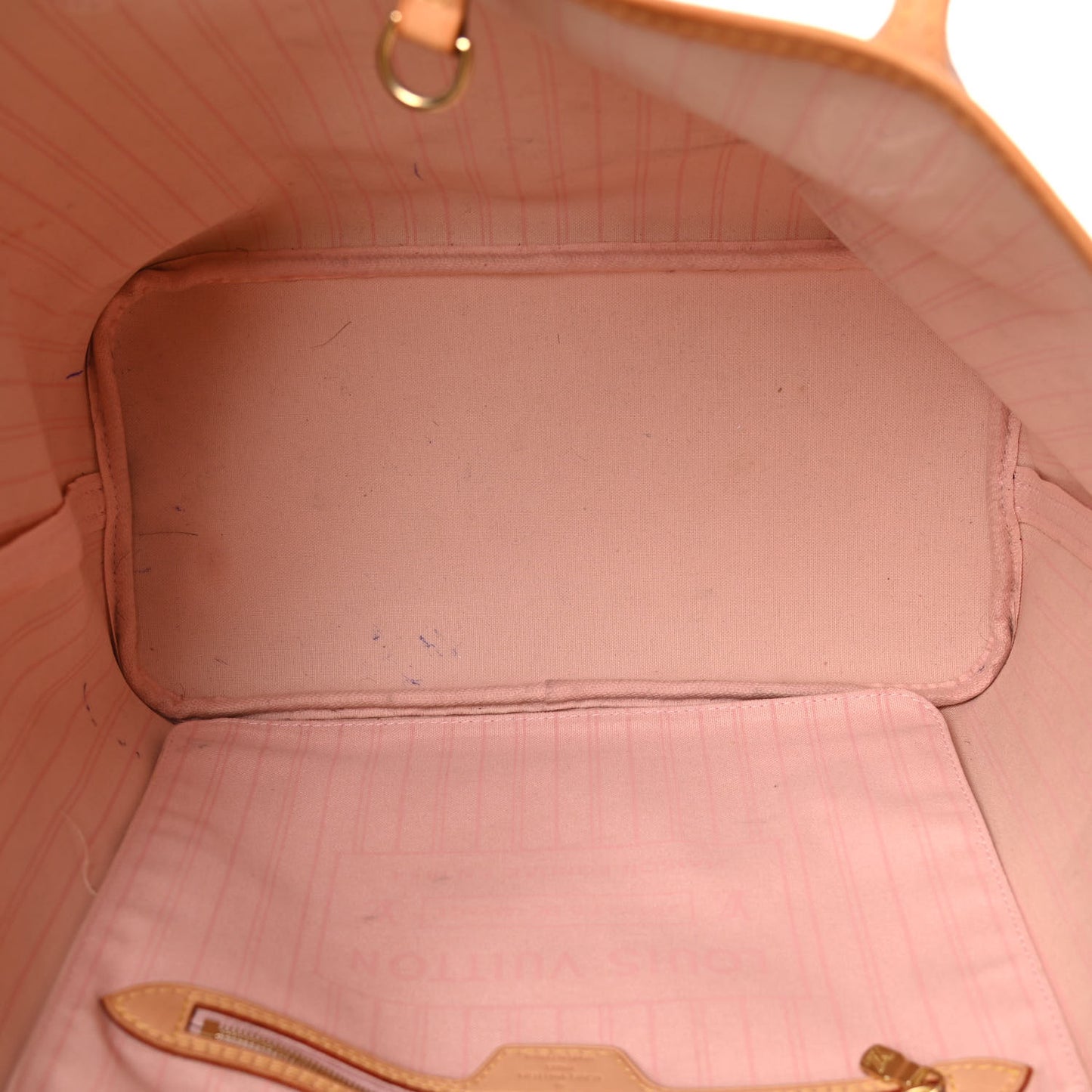Damier Azur Neo Neverfull MM Rose Ballerine