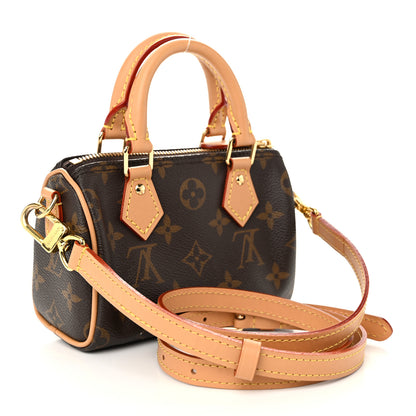 Louis Vuitton Monogram Nano Speedy Bandouliere 3 of 11