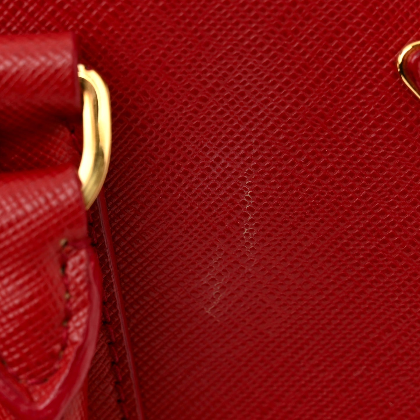 Saffiano Lux Large Tote Fuoco