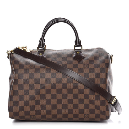 Louis Vuitton Damier Ebene Speedy Bandouliere 30 1 of 12