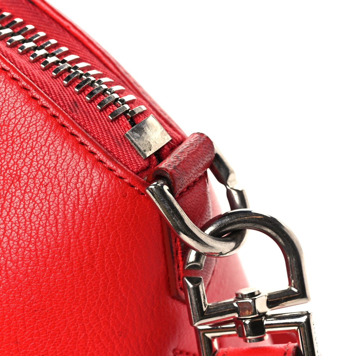 Sugar Goatskin Medium Antigona Red