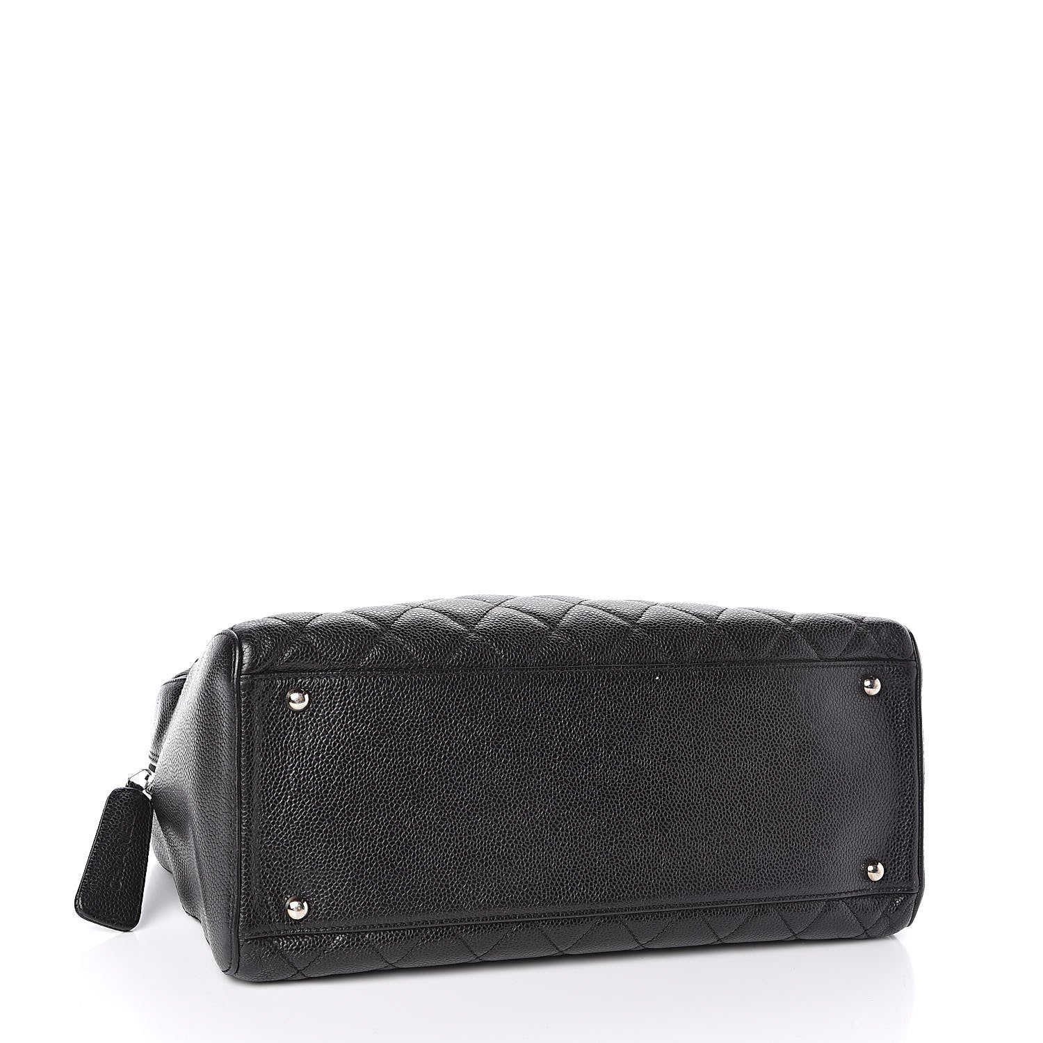Chanel Caviar Quilted Bowler Black 4 of 12