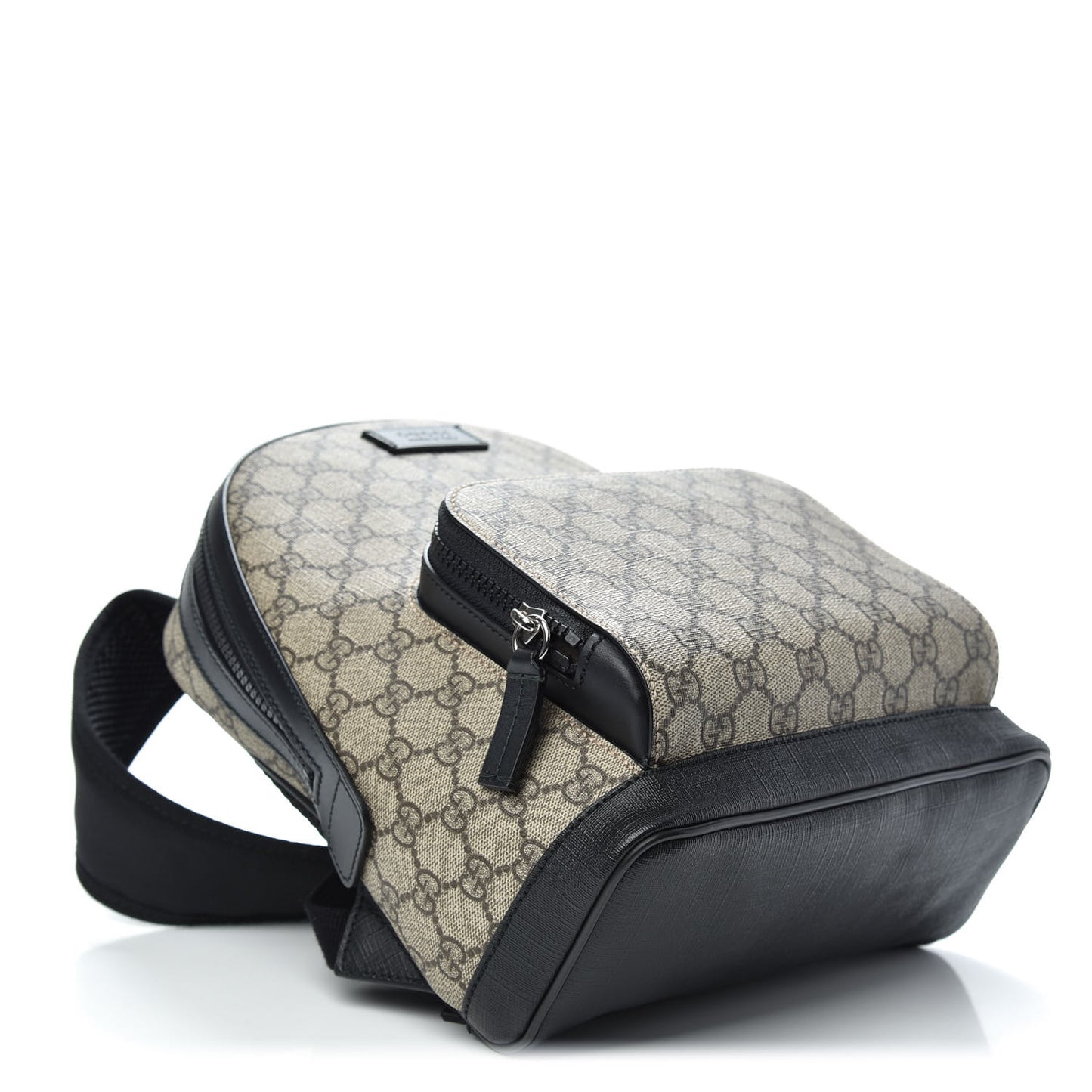 GG Supreme Monogram Small Eden Day Backpack Black