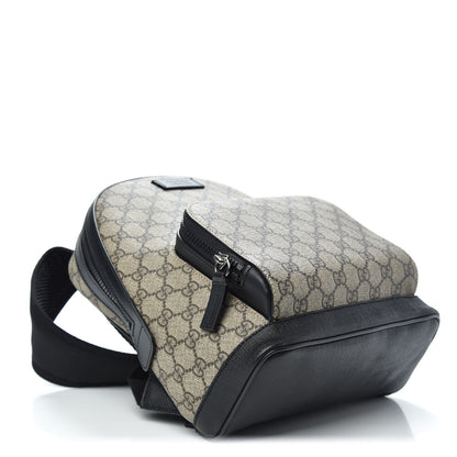 Gucci GG Supreme Monogram Small Eden Day Backpack Black 3 of 9