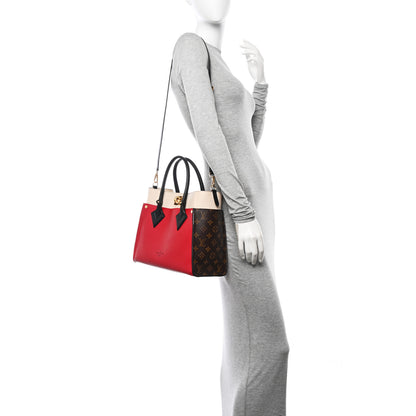 Louis Vuitton Calfskin Monogram On My Side Pirate Red 2 of 10
