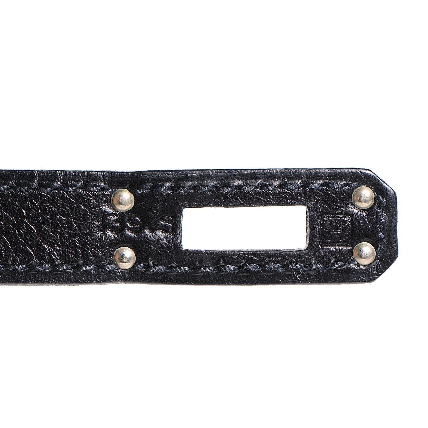 Hermes Chevre Mysore Kelly Pochette Clutch Black 13 of 21