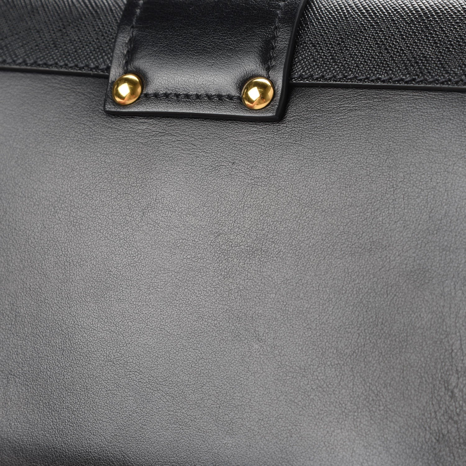 Prada City Calf Saffiano Cahier Bag Black 10 of 10