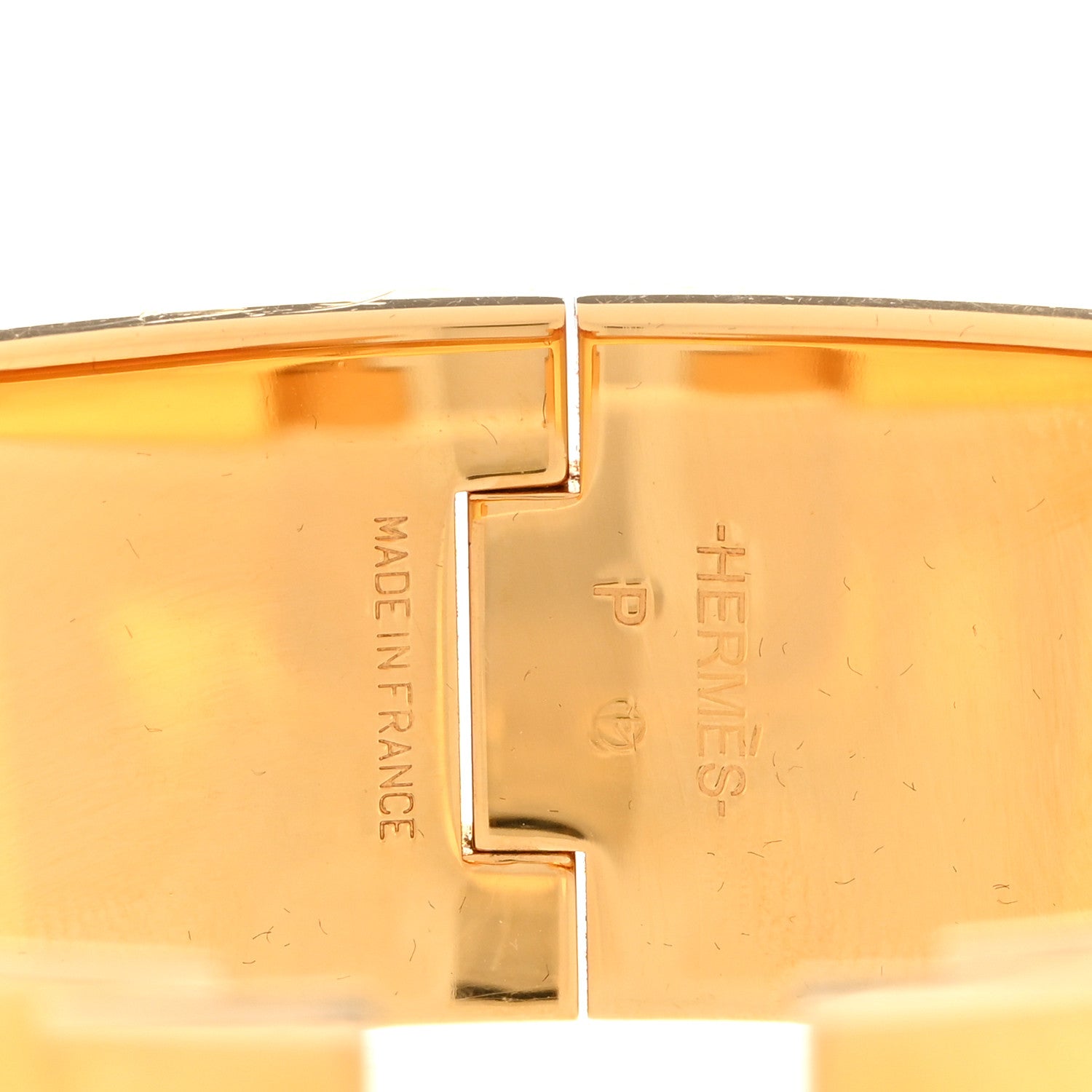 Hermes Enamel Wide Clic Clac H Bracelet GM Black 4 of 5