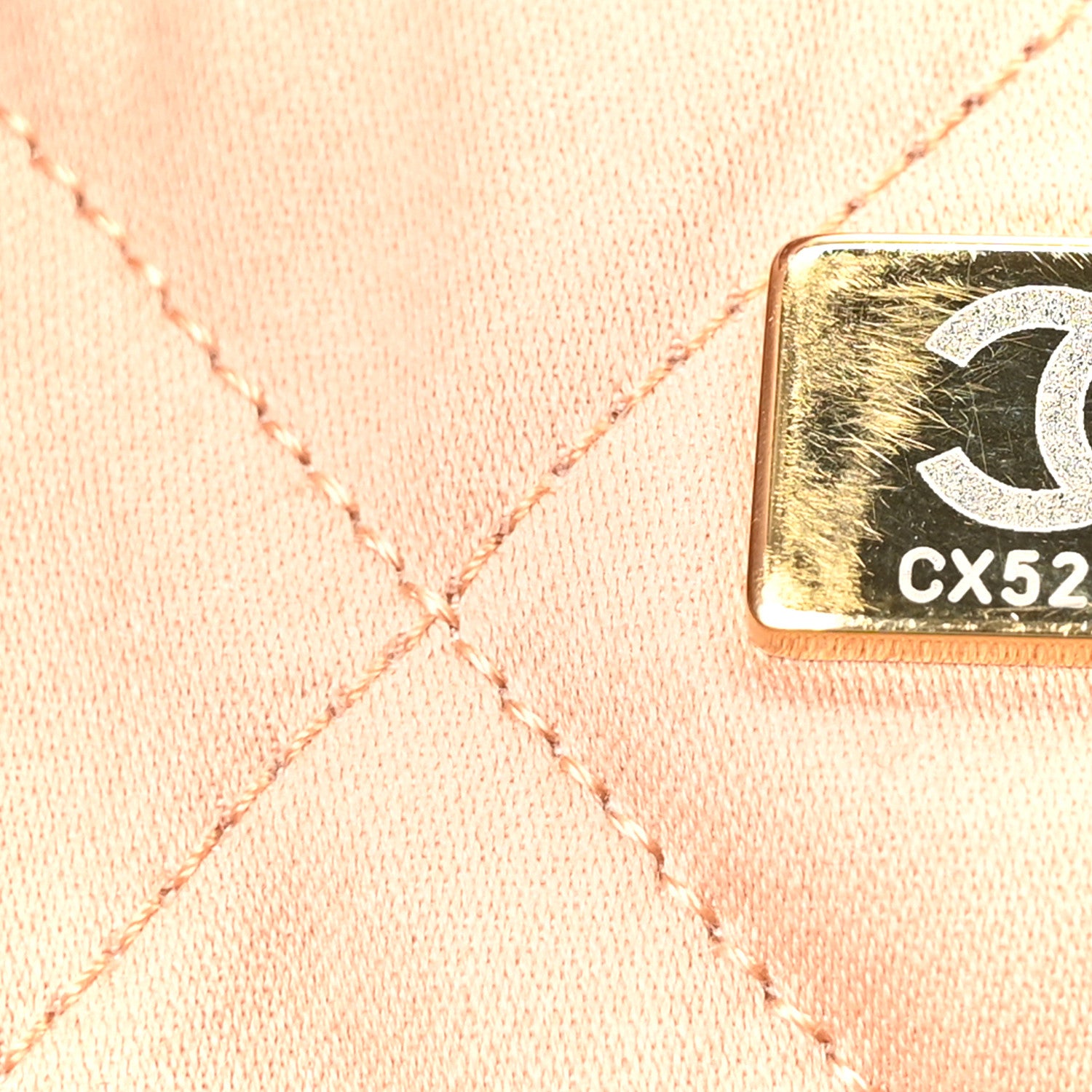 Chanel Shiny Calfskin Quilted Large Chanel 22 Brown 8 of 11