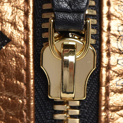 MCM Metallic Visetos Small Stark Backpack Gold 13 of 15