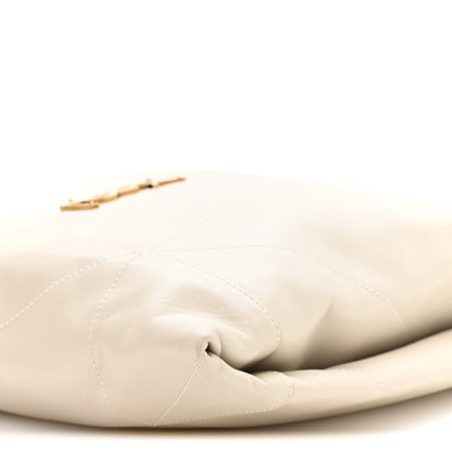 Saint Laurent Lambskin Matelasse Monogram Medium Jamie 4.3 Pochon Blanc Vintage 10 of 10