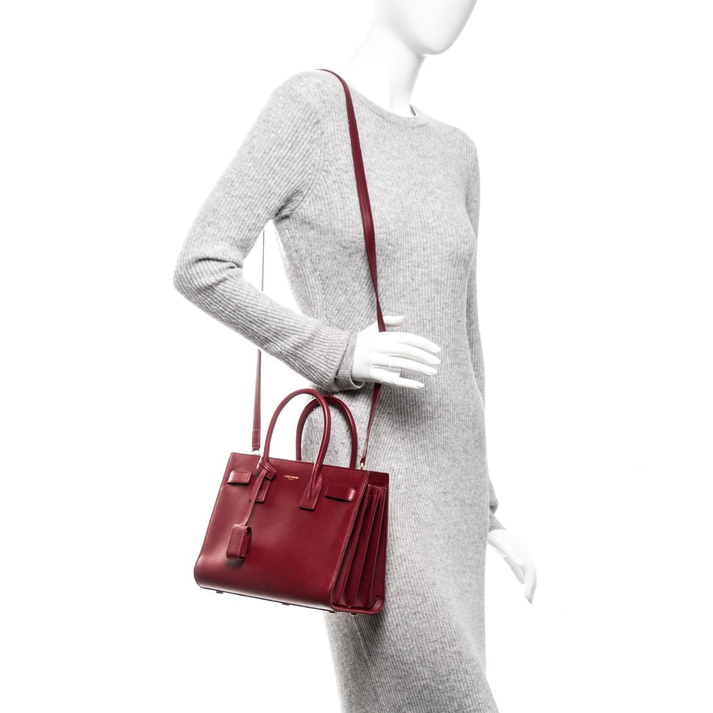 Calfskin Baby Sac De Jour Red